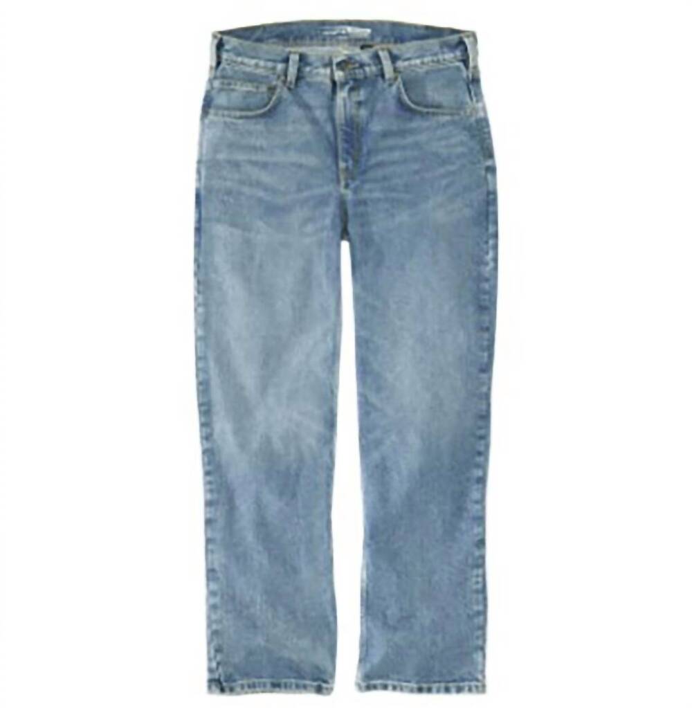 NEW CARHARTT men's loose-fit weld rugged flex straight-leg work jean in vintage